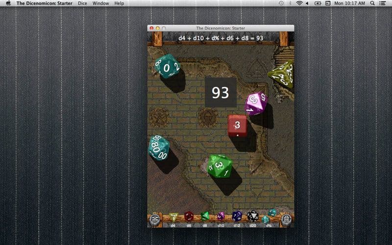 The Dicenomicon: Starter